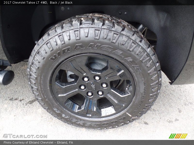 Black / Jet Black 2017 Chevrolet Tahoe LT 4WD