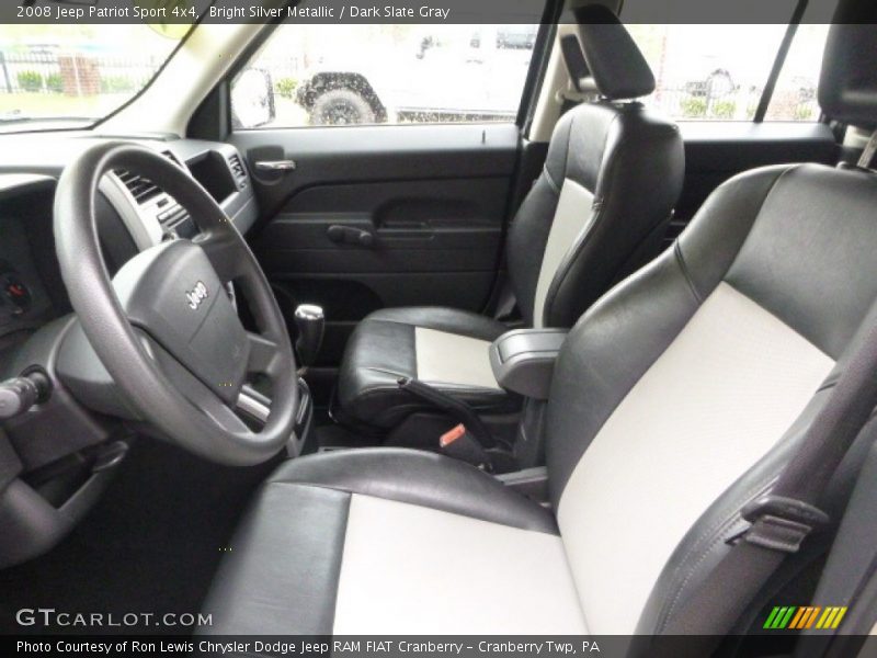 Bright Silver Metallic / Dark Slate Gray 2008 Jeep Patriot Sport 4x4