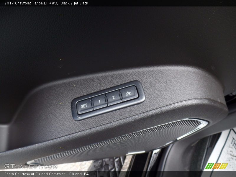 Black / Jet Black 2017 Chevrolet Tahoe LT 4WD
