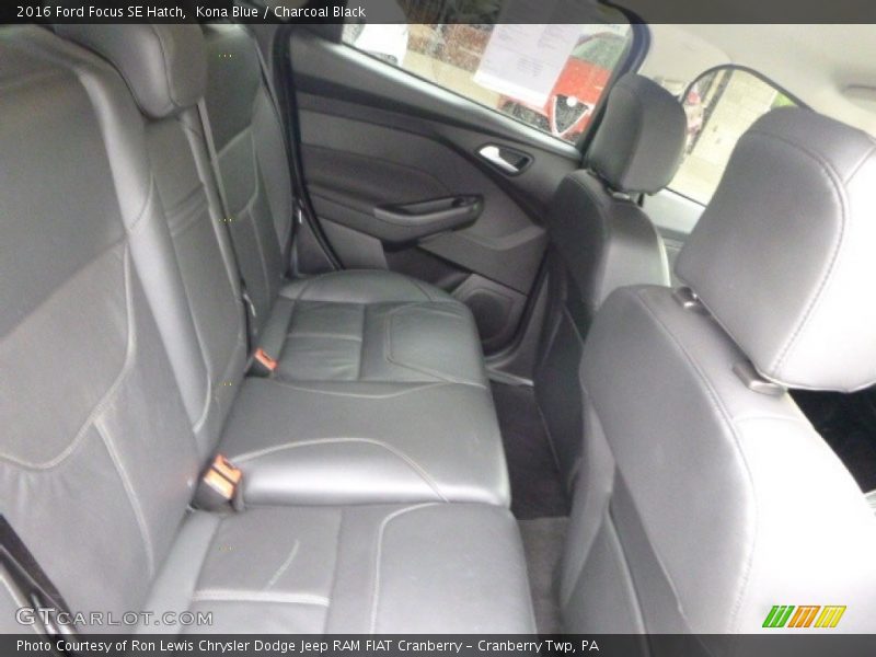 Kona Blue / Charcoal Black 2016 Ford Focus SE Hatch