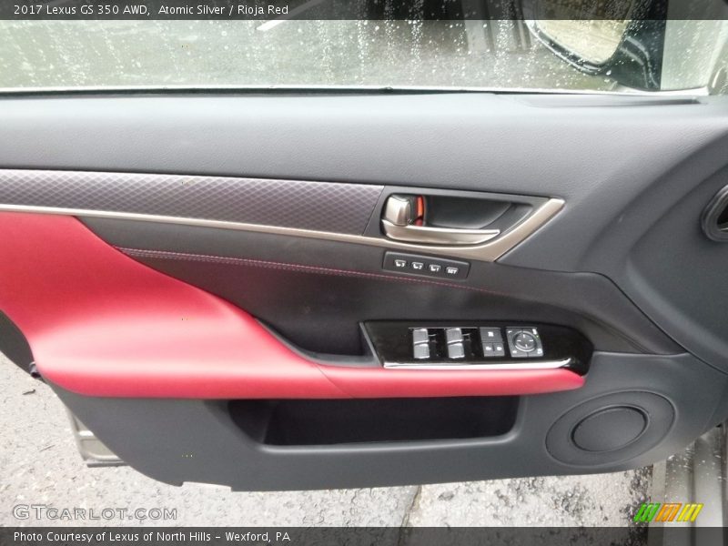 Atomic Silver / Rioja Red 2017 Lexus GS 350 AWD