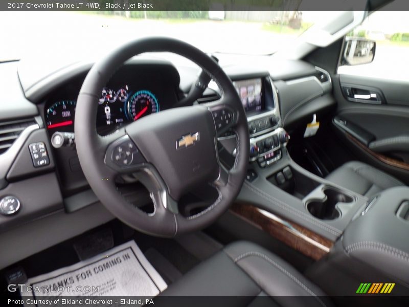 Black / Jet Black 2017 Chevrolet Tahoe LT 4WD