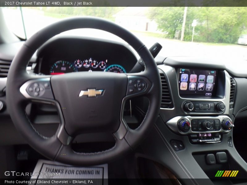 Black / Jet Black 2017 Chevrolet Tahoe LT 4WD