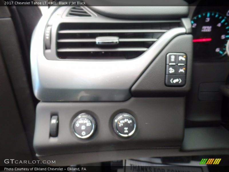Black / Jet Black 2017 Chevrolet Tahoe LT 4WD