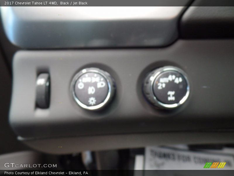 Black / Jet Black 2017 Chevrolet Tahoe LT 4WD
