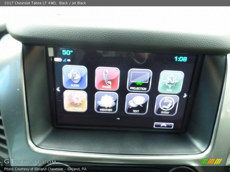 Black / Jet Black 2017 Chevrolet Tahoe LT 4WD
