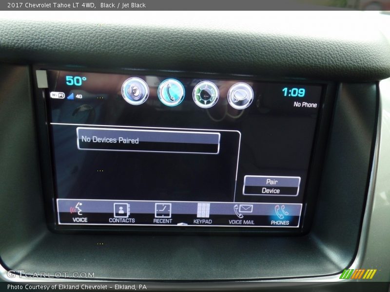 Black / Jet Black 2017 Chevrolet Tahoe LT 4WD