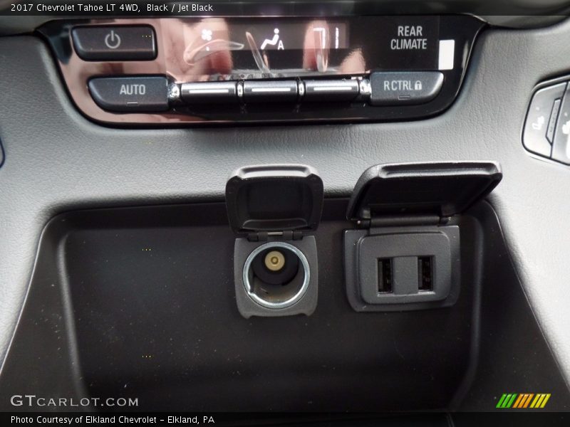Black / Jet Black 2017 Chevrolet Tahoe LT 4WD