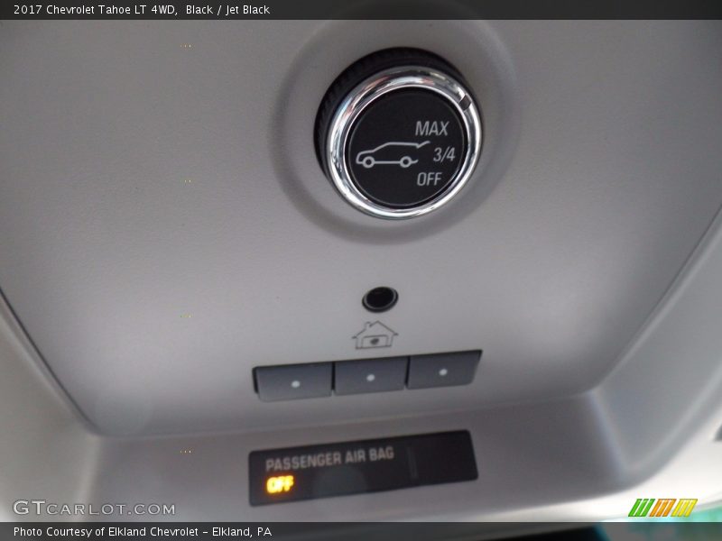 Black / Jet Black 2017 Chevrolet Tahoe LT 4WD