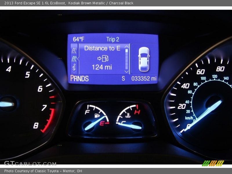 Kodiak Brown Metallic / Charcoal Black 2013 Ford Escape SE 1.6L EcoBoost