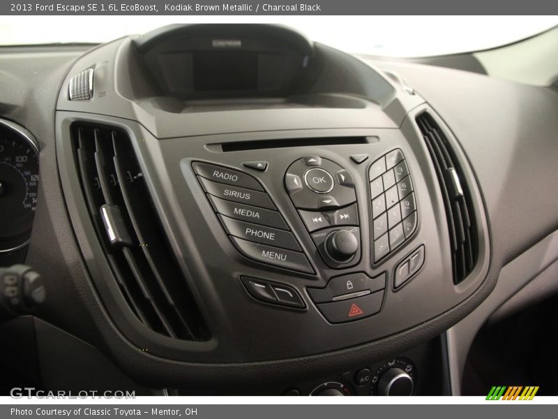 Kodiak Brown Metallic / Charcoal Black 2013 Ford Escape SE 1.6L EcoBoost