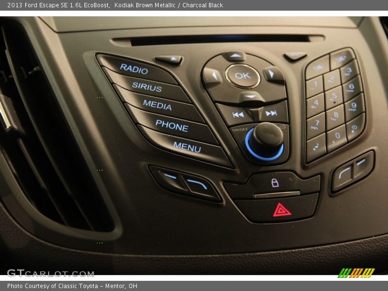 Kodiak Brown Metallic / Charcoal Black 2013 Ford Escape SE 1.6L EcoBoost