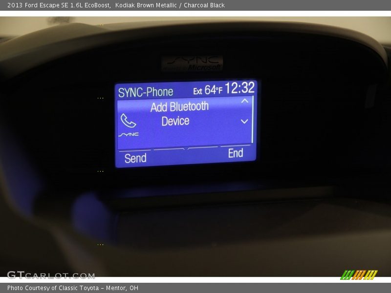 Kodiak Brown Metallic / Charcoal Black 2013 Ford Escape SE 1.6L EcoBoost