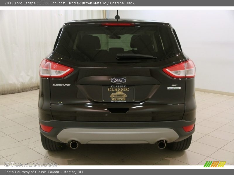 Kodiak Brown Metallic / Charcoal Black 2013 Ford Escape SE 1.6L EcoBoost