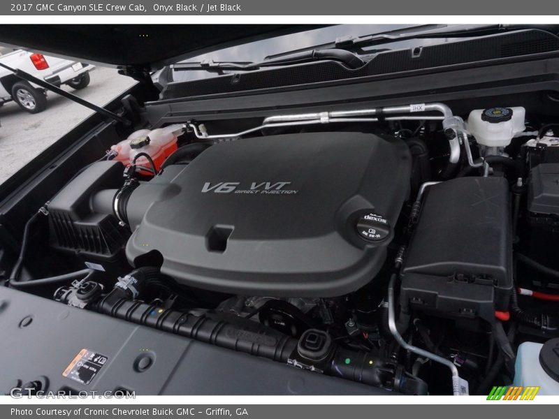 Onyx Black / Jet Black 2017 GMC Canyon SLE Crew Cab