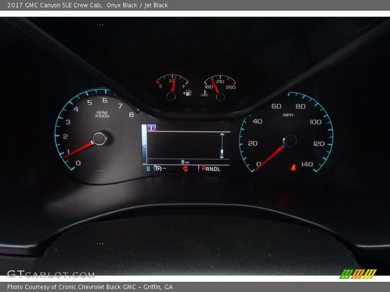 Onyx Black / Jet Black 2017 GMC Canyon SLE Crew Cab