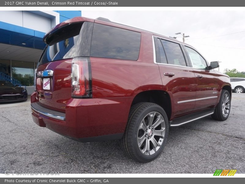 Crimson Red Tintcoat / Cocoa/­Shale 2017 GMC Yukon Denali