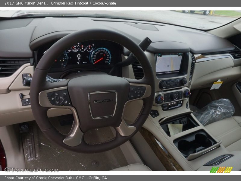 Crimson Red Tintcoat / Cocoa/­Shale 2017 GMC Yukon Denali