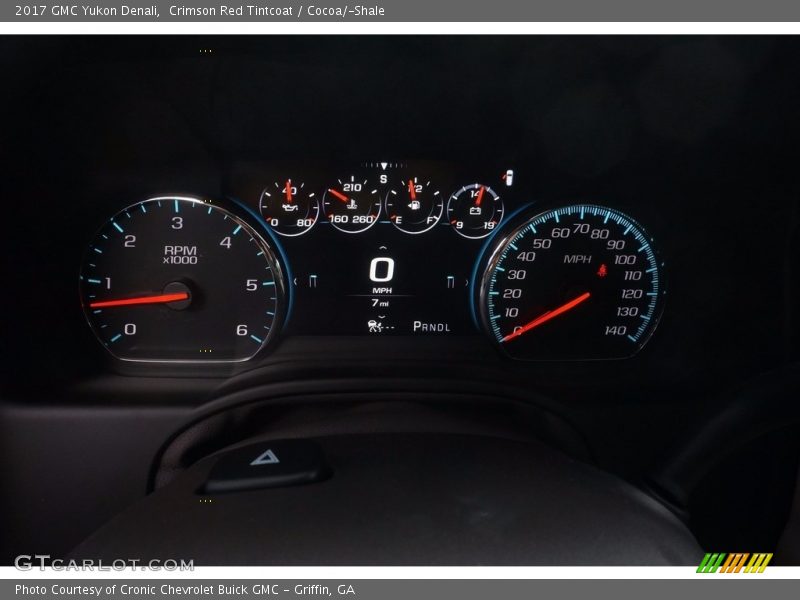 Crimson Red Tintcoat / Cocoa/­Shale 2017 GMC Yukon Denali