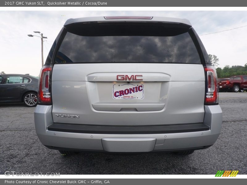 Quicksilver Metallic / Cocoa/Dune 2017 GMC Yukon SLT