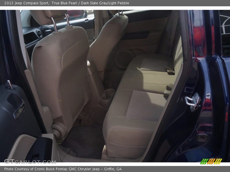 True Blue Pearl / Dark Slate Gray/Light Pebble 2013 Jeep Compass Sport