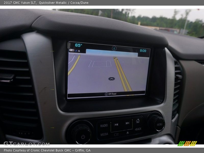 Quicksilver Metallic / Cocoa/Dune 2017 GMC Yukon SLT