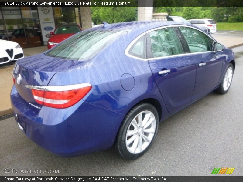 Luxo Blue Metallic / Medium Titanium 2014 Buick Verano Convenience