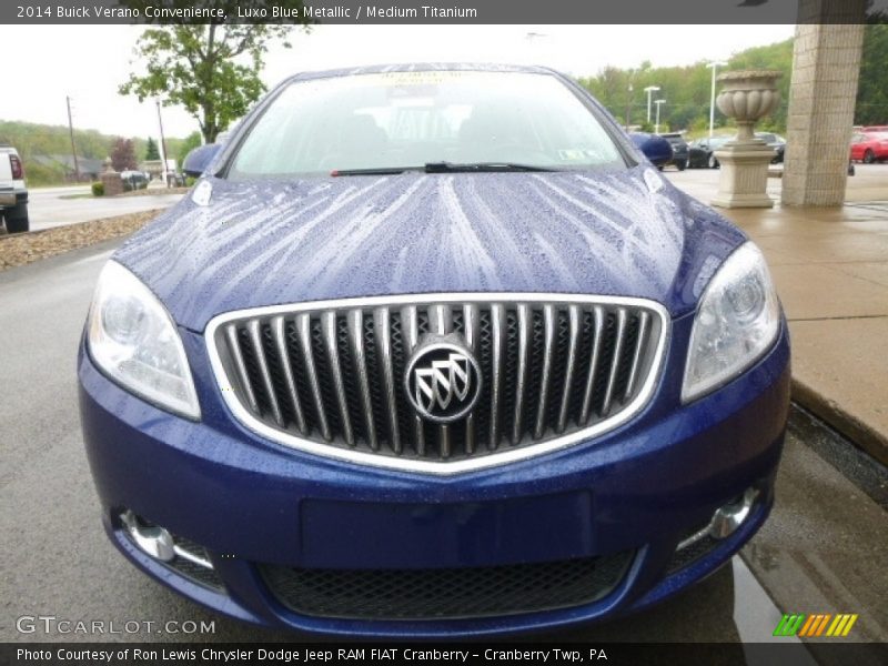 Luxo Blue Metallic / Medium Titanium 2014 Buick Verano Convenience