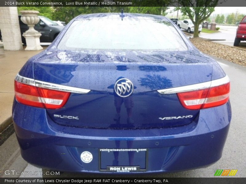 Luxo Blue Metallic / Medium Titanium 2014 Buick Verano Convenience