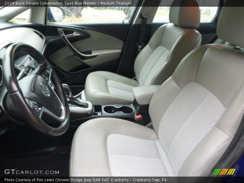 Luxo Blue Metallic / Medium Titanium 2014 Buick Verano Convenience