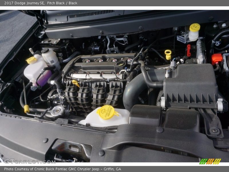 Pitch Black / Black 2017 Dodge Journey SE