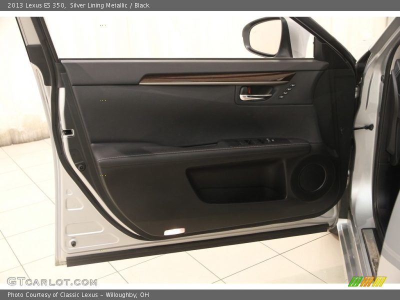 Silver Lining Metallic / Black 2013 Lexus ES 350