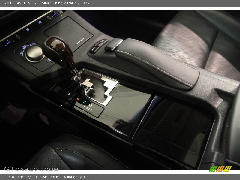 Silver Lining Metallic / Black 2013 Lexus ES 350