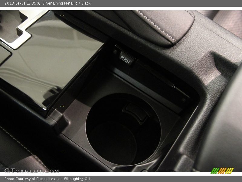 Silver Lining Metallic / Black 2013 Lexus ES 350