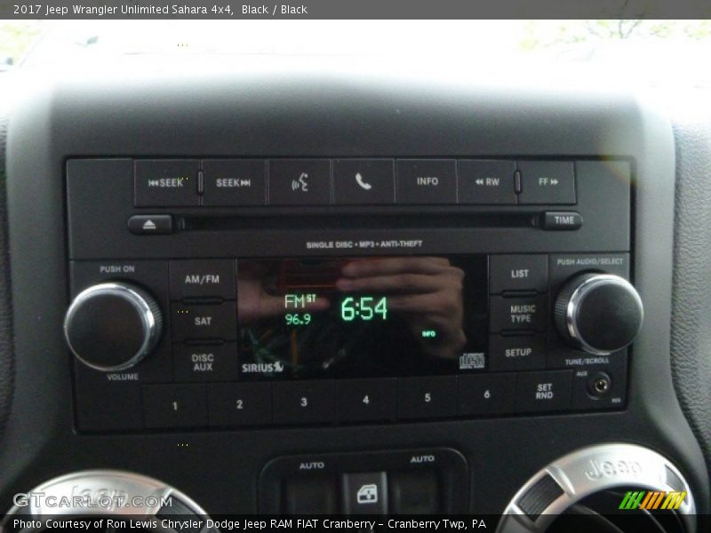 Black / Black 2017 Jeep Wrangler Unlimited Sahara 4x4