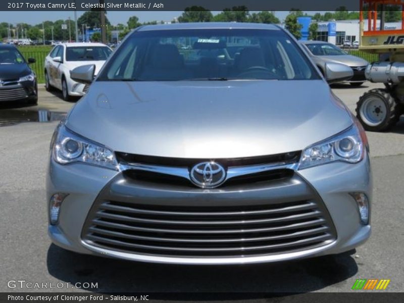 Celestial Silver Metallic / Ash 2017 Toyota Camry LE