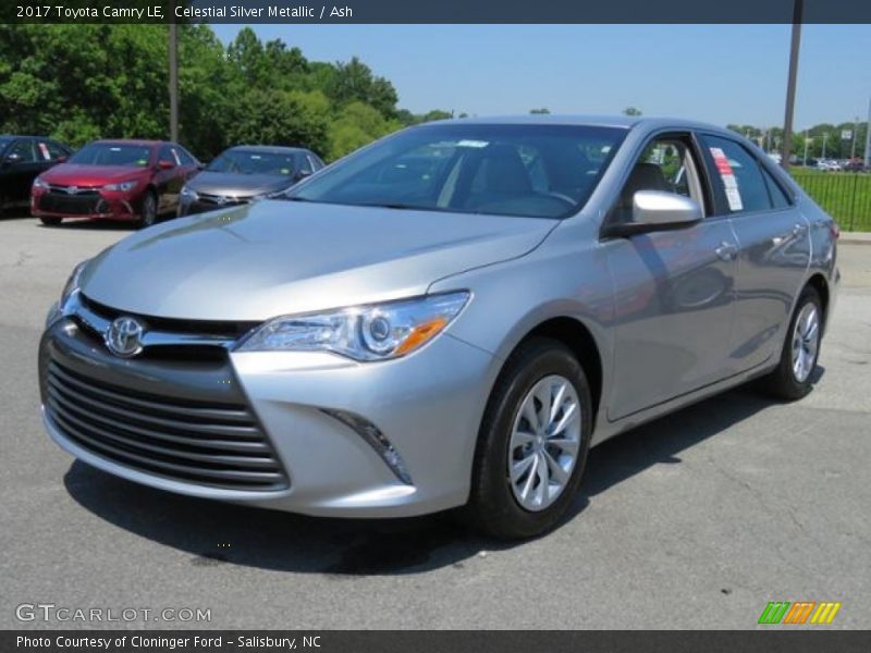 Celestial Silver Metallic / Ash 2017 Toyota Camry LE