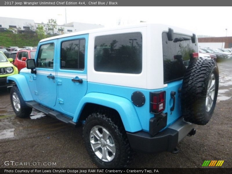 Chief Blue / Black 2017 Jeep Wrangler Unlimited Chief Edition 4x4