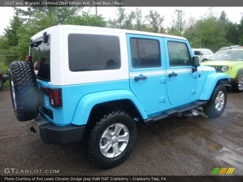 Chief Blue / Black 2017 Jeep Wrangler Unlimited Chief Edition 4x4