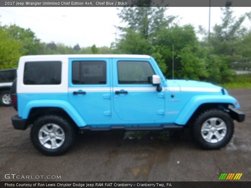 Chief Blue / Black 2017 Jeep Wrangler Unlimited Chief Edition 4x4