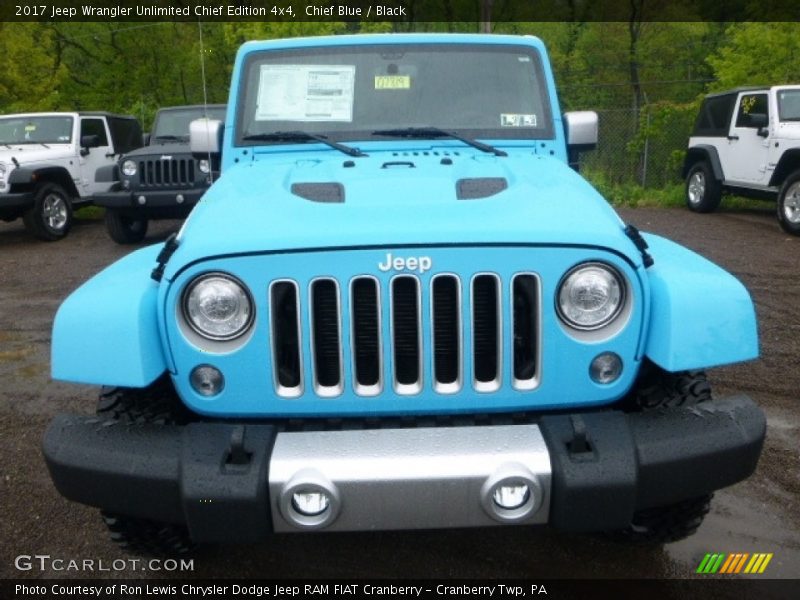 Chief Blue / Black 2017 Jeep Wrangler Unlimited Chief Edition 4x4