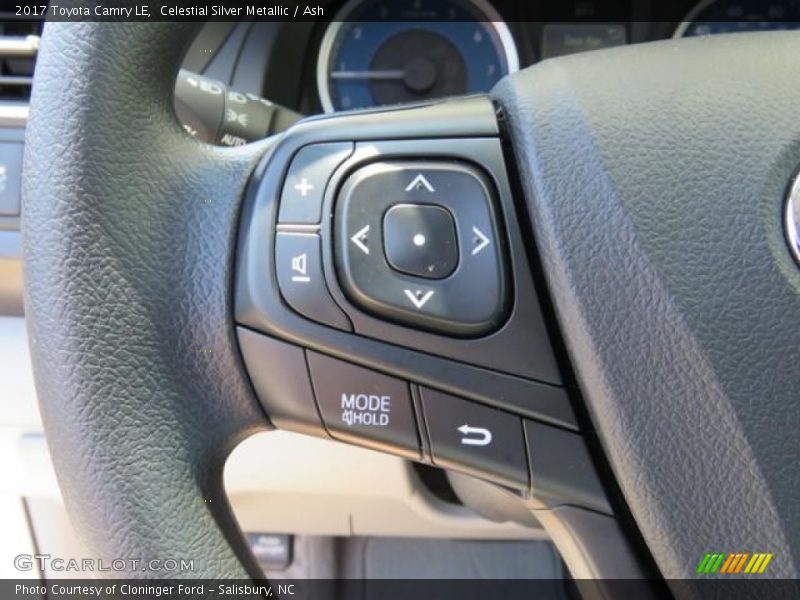 Celestial Silver Metallic / Ash 2017 Toyota Camry LE