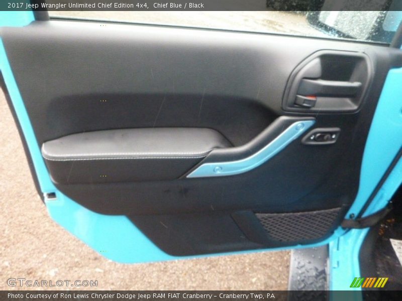 Chief Blue / Black 2017 Jeep Wrangler Unlimited Chief Edition 4x4