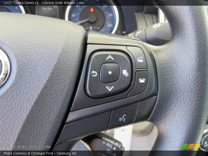 Celestial Silver Metallic / Ash 2017 Toyota Camry LE