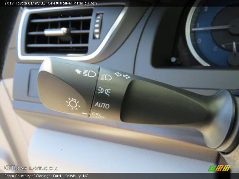 Celestial Silver Metallic / Ash 2017 Toyota Camry LE