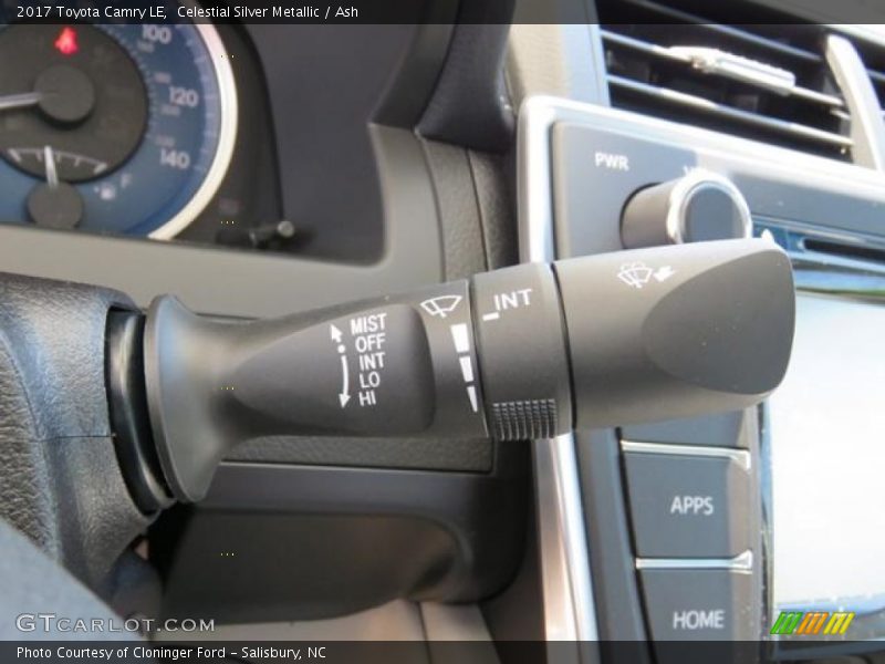 Celestial Silver Metallic / Ash 2017 Toyota Camry LE