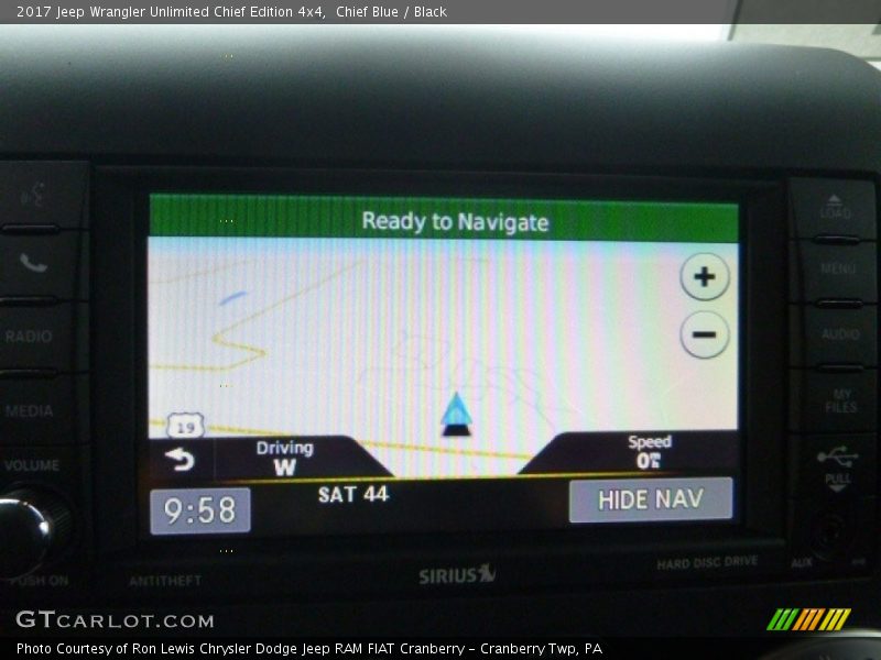 Chief Blue / Black 2017 Jeep Wrangler Unlimited Chief Edition 4x4