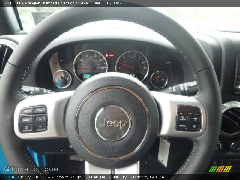 Chief Blue / Black 2017 Jeep Wrangler Unlimited Chief Edition 4x4