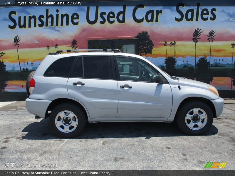Titanium Metallic / Gray 2003 Toyota RAV4