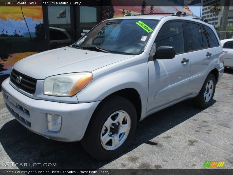 Titanium Metallic / Gray 2003 Toyota RAV4